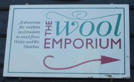 Wool Emporium sign